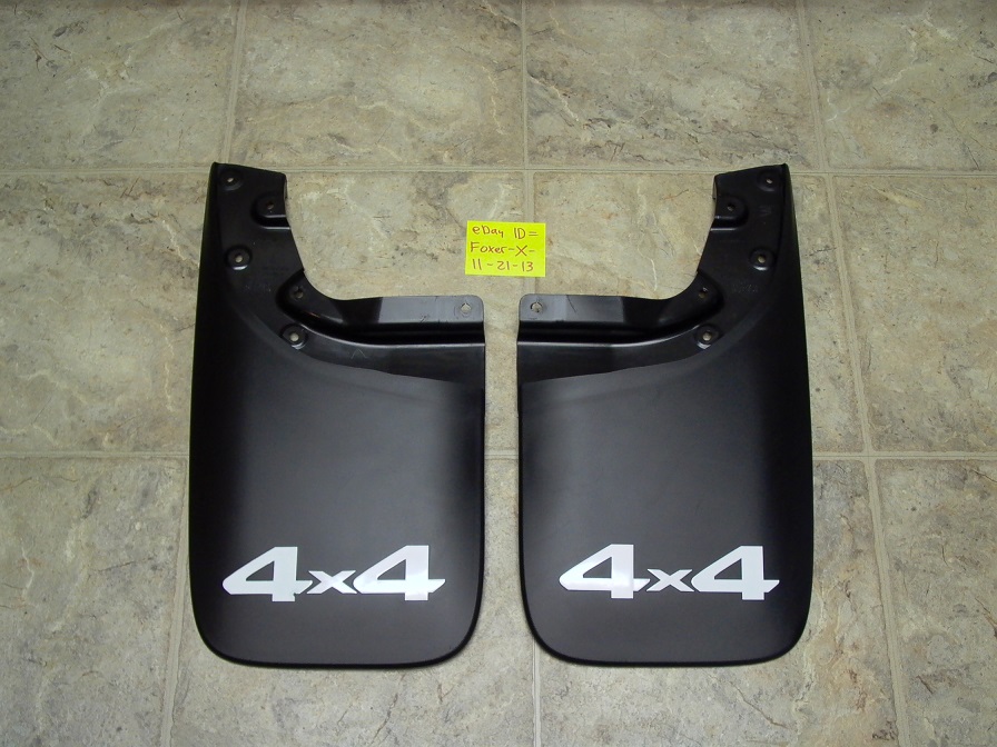 2006 toyota tacoma mud flaps oem #6