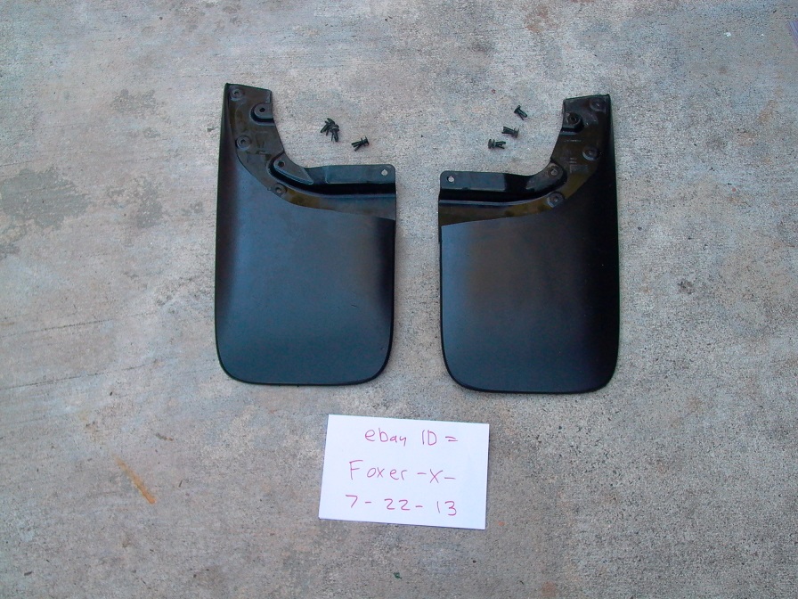 2006 toyota tacoma prerunner mud guards #3