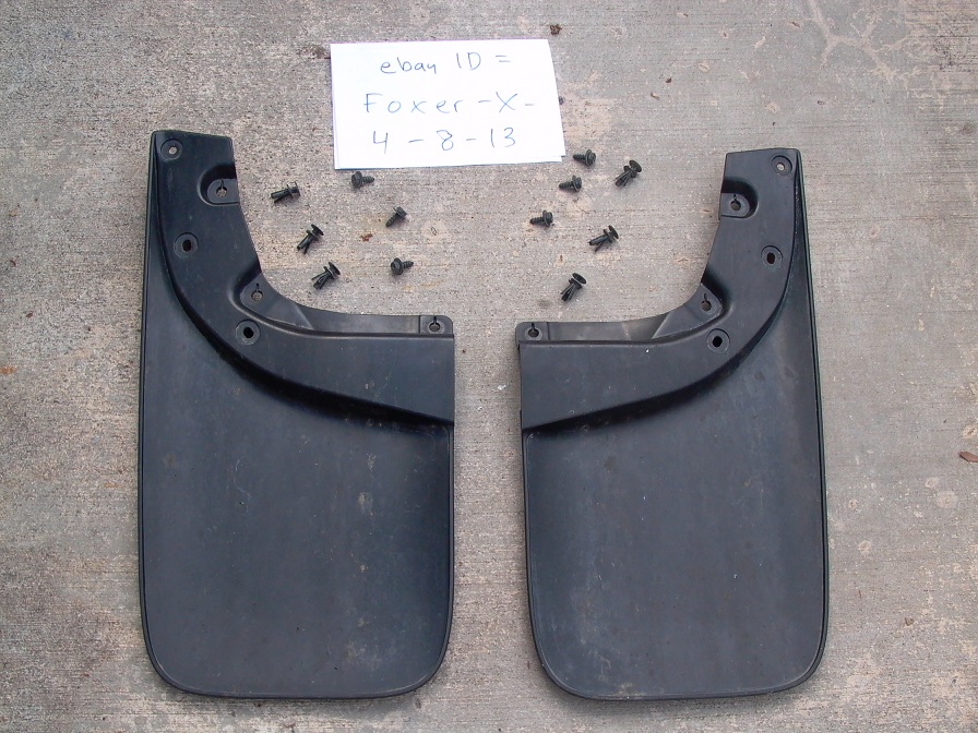 toyota tocoma mud guards #3