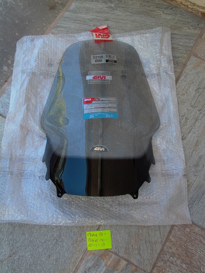 Purchase 0107 Honda Reflex / Jazz NSS250 GIVI D210S Tinted Smoked